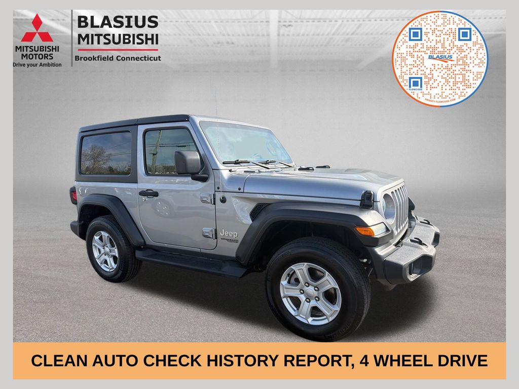 Billet Silver Metallic Clearcoat 2020 Jeep Wrangler SUV / Crossover Four-Wheel Drive 8-Speed Automatic
