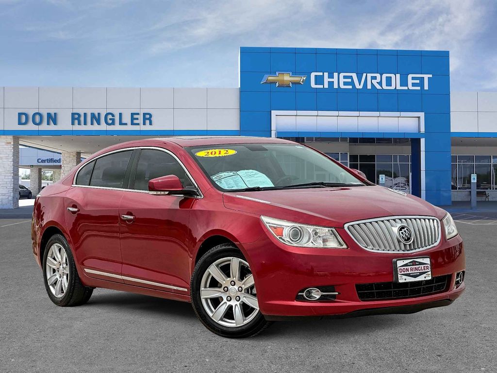 Crystal Red Tintcoat 2012 Buick LaCrosse Sedan 6-Speed Automatic