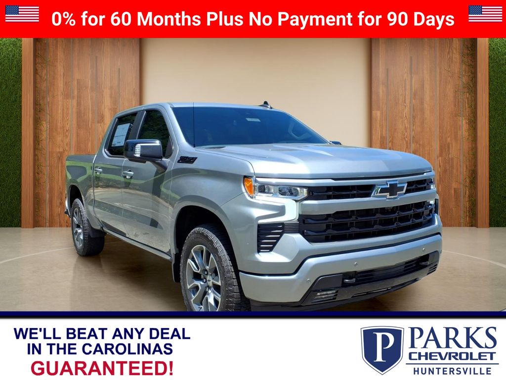 Sterling Gray Metallic 2026 Chevrolet Silverado 1500 Pickup Truck Four-Wheel Drive Automatic