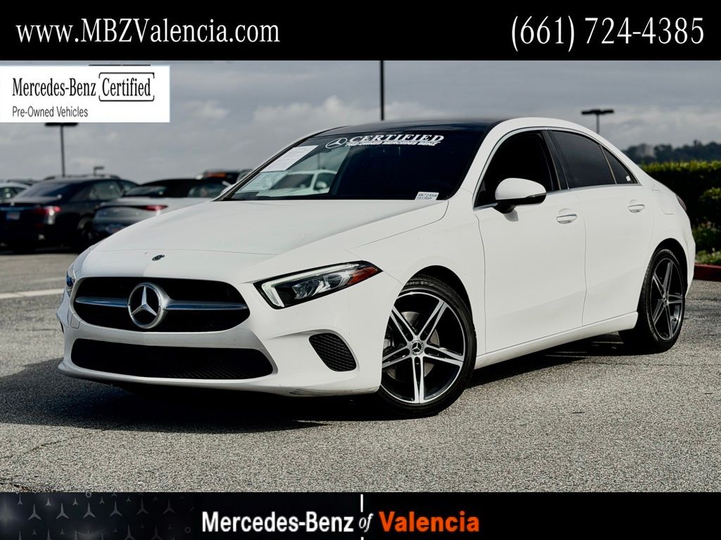 Polar White 2022 Mercedes-Benz A-Class A 220 Sedan FWD Sedan Front-Wheel Drive 7-Speed Automatic