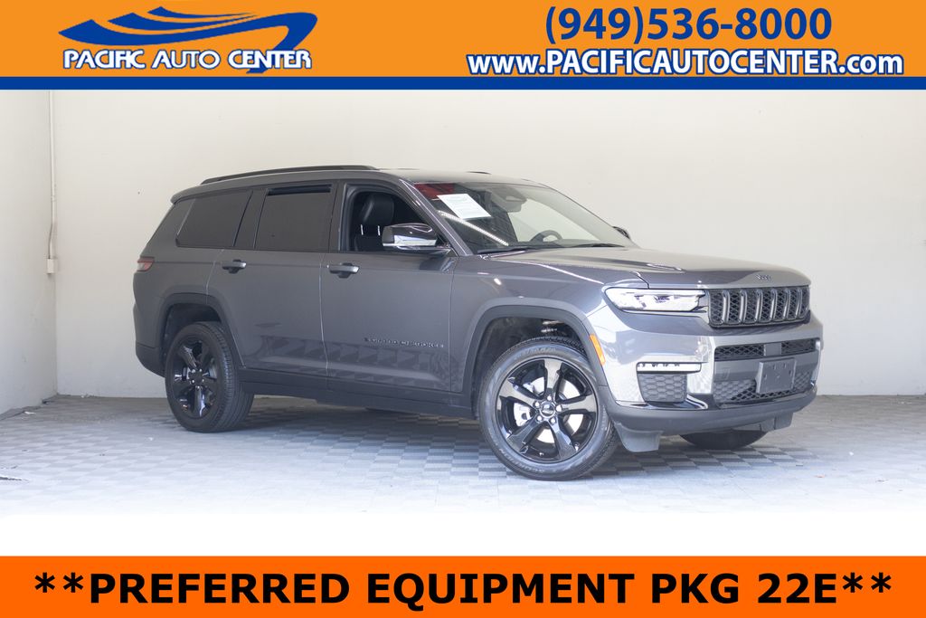 Baltic Gray Metallic Clearcoat 2025 Jeep Grand Cherokee L Limited RWD SUV / Crossover 4X2 8-Speed Automatic