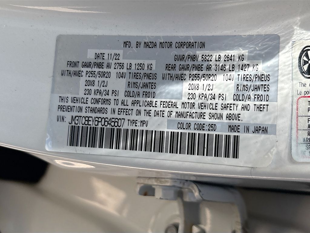 Used 2023 White Mazda Signature image 34
