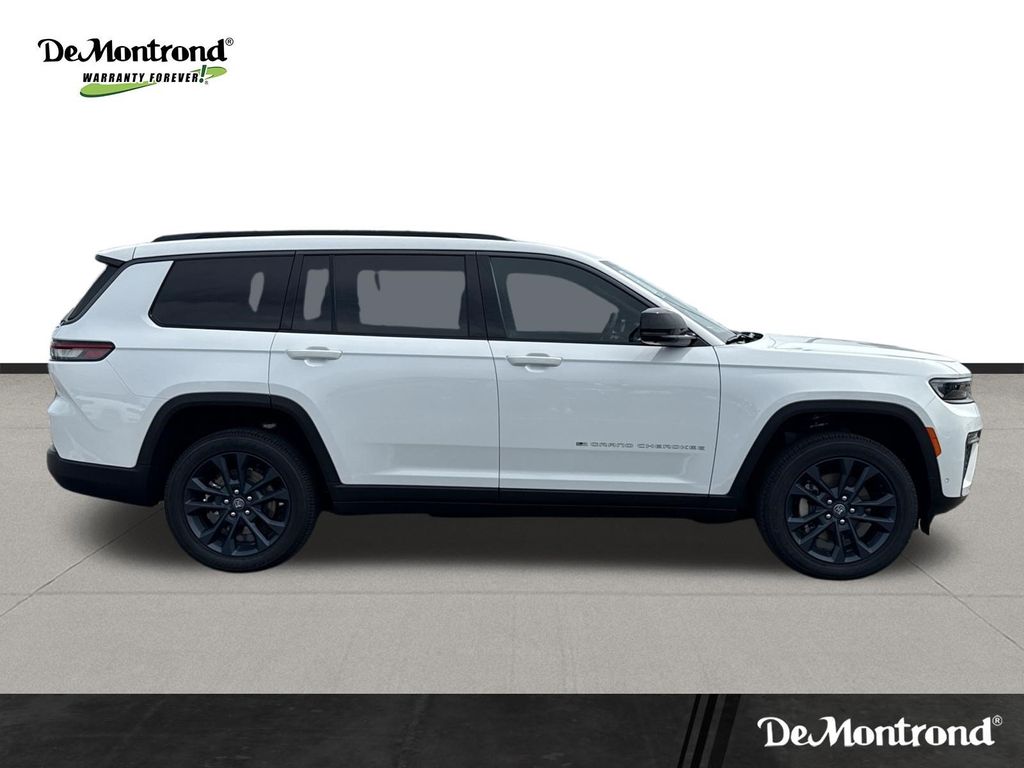 2026 Jeep Grand Cherokee L  White at Texan Dodge Chrysler Jeep Ram