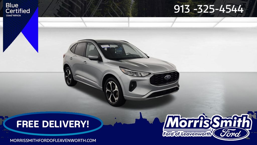 Iconic Silver Metallic 2023 Ford Escape SUV / Crossover All-Wheel Drive 8-Speed Automatic