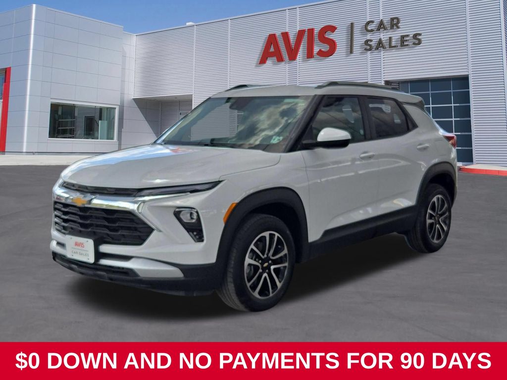 Summit White 2025 Chevrolet Trailblazer SUV / Crossover Four-Wheel Drive 9-Speed Automatic