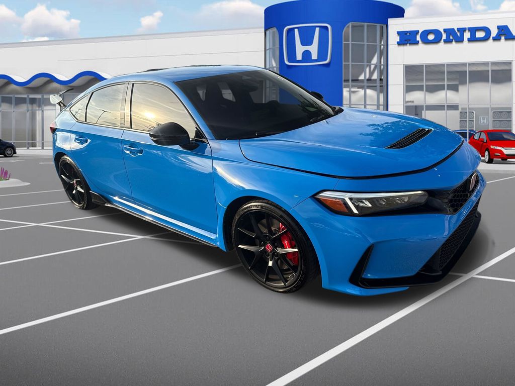 Blue Pearl 2025 Honda Civic Type R FWD Hatchback Front-Wheel Drive 6-Speed Manual