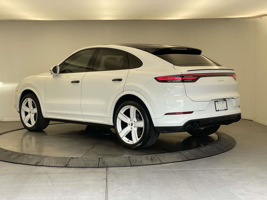2022 Porsche Cayenne Coupe Platinum Edition White at Audi Porsche Sewickley