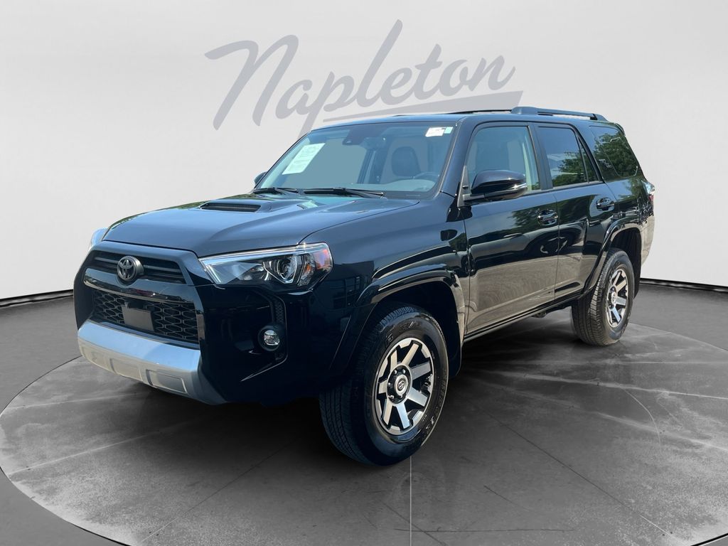 Midnight Black Metallic 2023 Toyota 4Runner SUV / Crossover Four-Wheel Drive 5-Speed Automatic