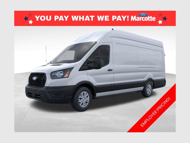 Oxford White 2026 Ford Transit Cargo Van