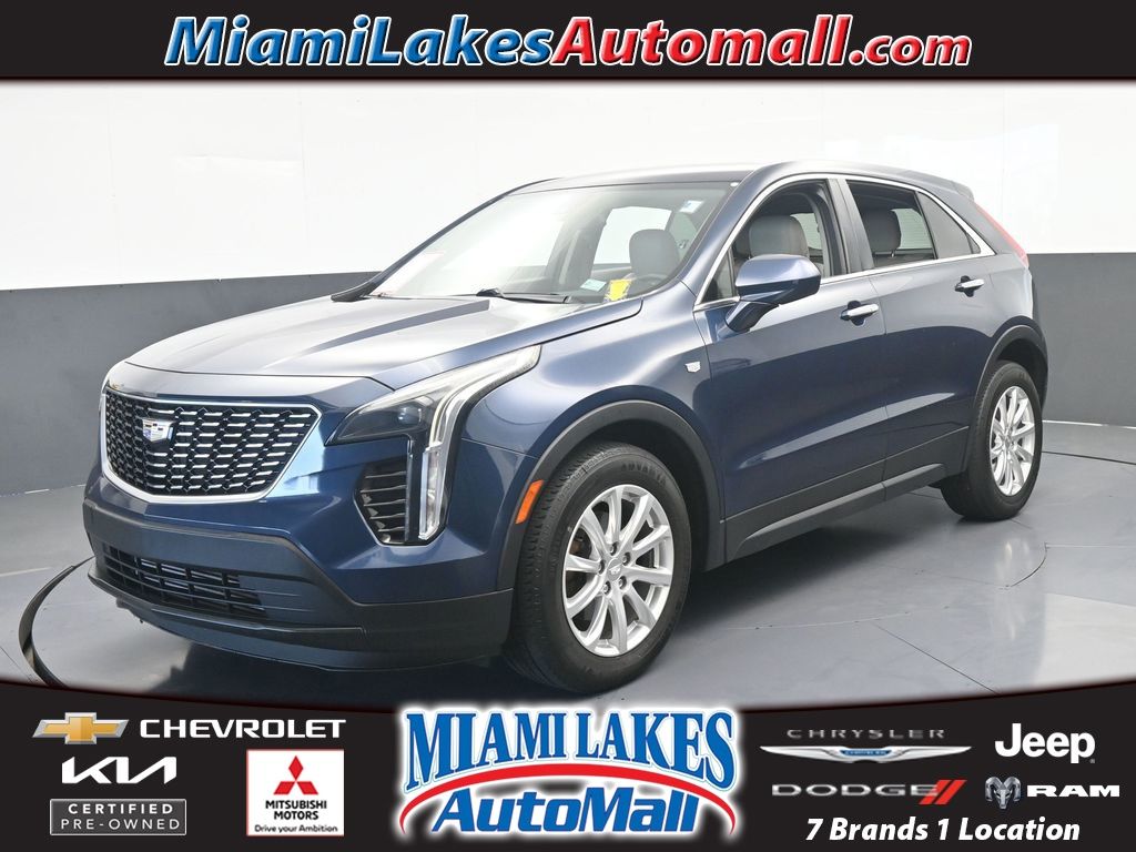 Twilight Blue Metallic 2019 Cadillac XT4 Luxury FWD SUV / Crossover Front-Wheel Drive 9-Speed Automatic
