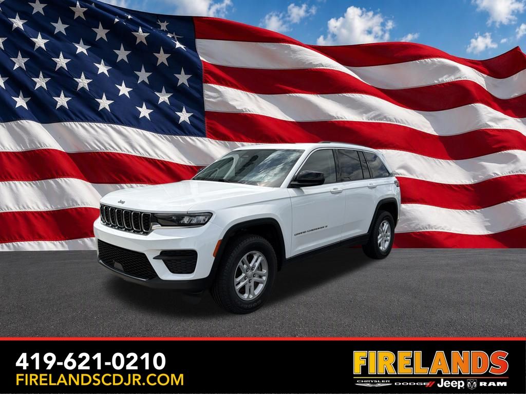 Bright White Clearcoat 2023 Jeep Grand Cherokee SUV / Crossover Four-Wheel Drive 8-Speed Automatic