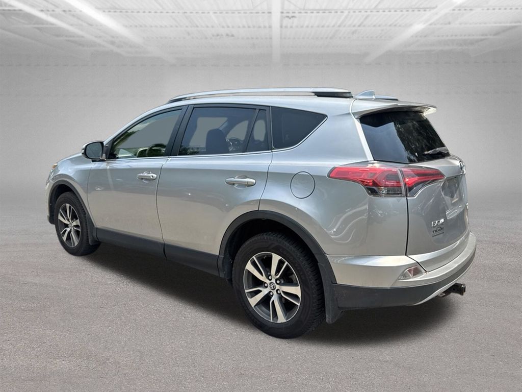 2018 Toyota RAV4 XLE Silver at Klick Lewis Buick Chevrolet