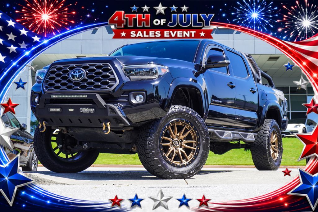 Black 2023 Toyota Tacoma Pickup Truck Four-Wheel Drive 6-Speed Automatic