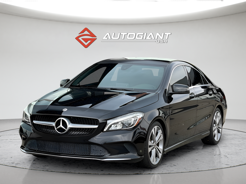 Black 2019 Mercedes-Benz CLA Coupe Front-Wheel Drive 7-Speed Automatic