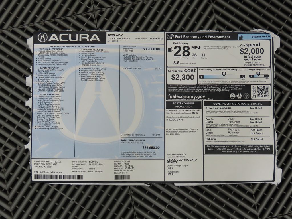 Thumbnail: 2025 Acura ADX - 9