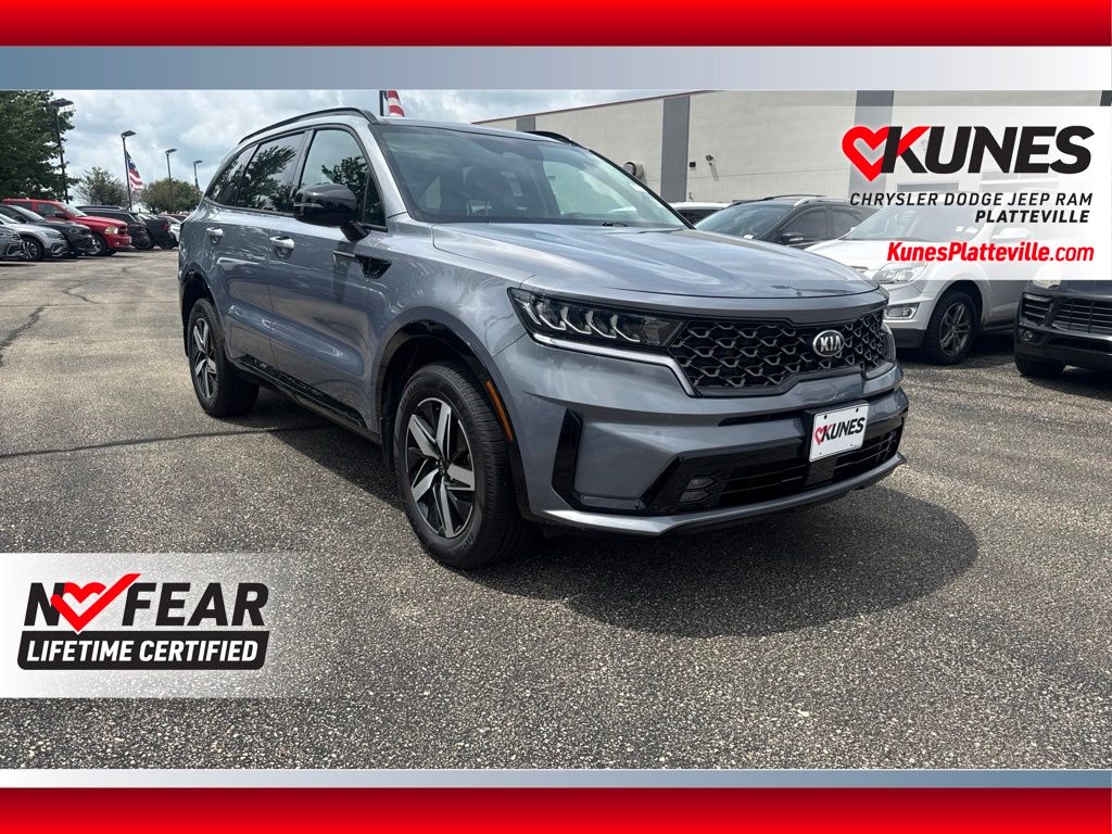 Everlasting Silver 2021 Kia Sorento SUV / Crossover All-Wheel Drive 8-Speed Dual Clutch