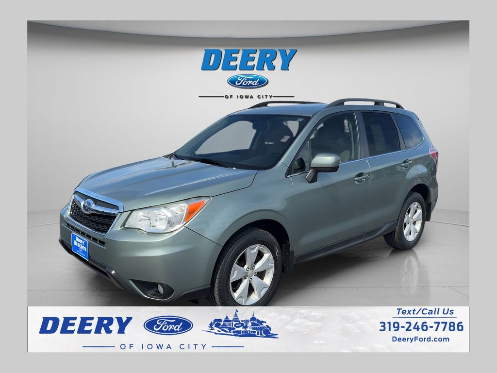 Jasmine Green Metallic 2015 Subaru Forester SUV / Crossover All-Wheel Drive Continuously Variable Transmission