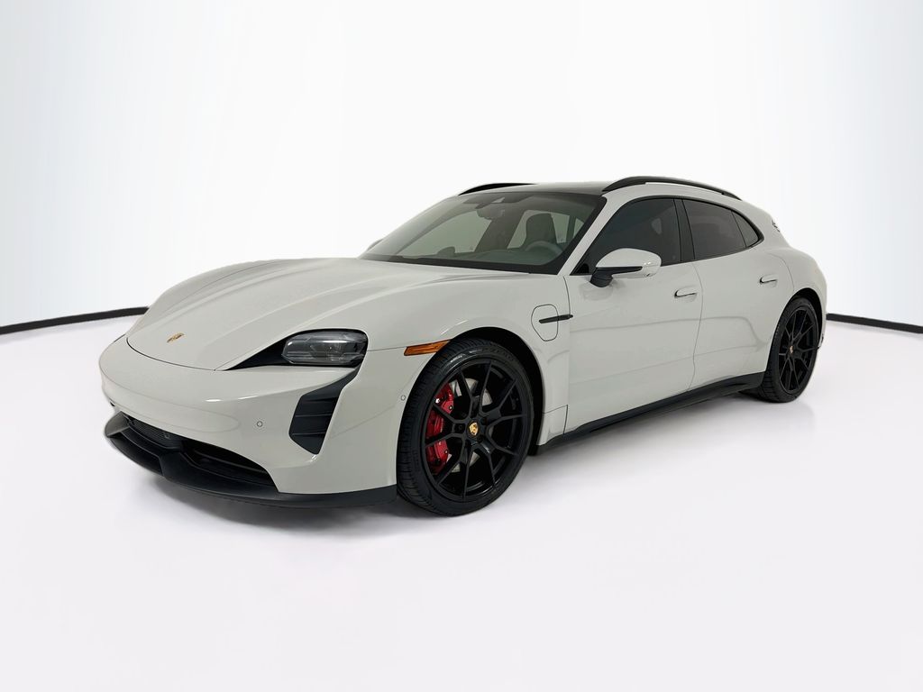 Chalk 2024 Porsche Taycan Wagon All-Wheel Drive 2-Speed Automatic