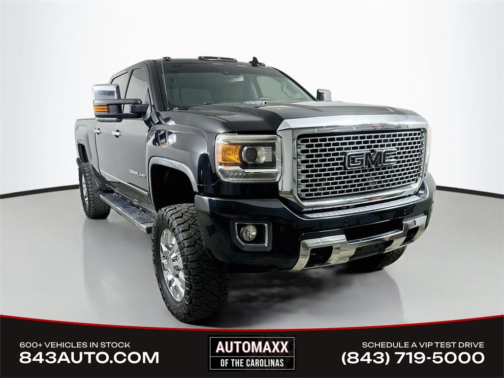 Onyx Black 2016 GMC Sierra 2500HD Pickup Truck Four-Wheel Drive 6-Speed Automatic