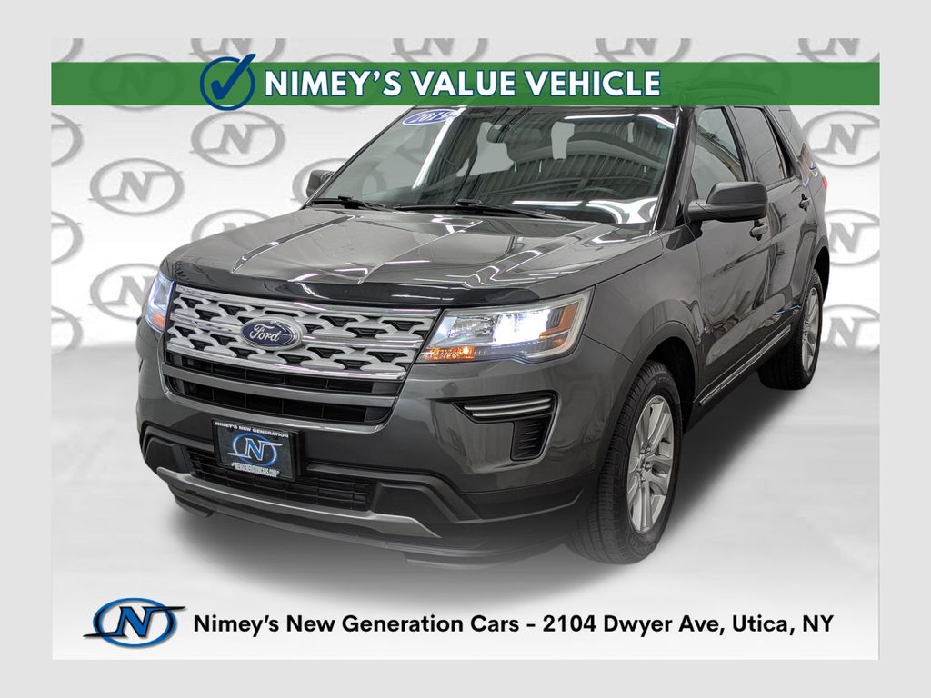 Gray (Magnetic Metallic) 2019 Ford Explorer SUV / Crossover All-Wheel Drive 6-Speed Automatic