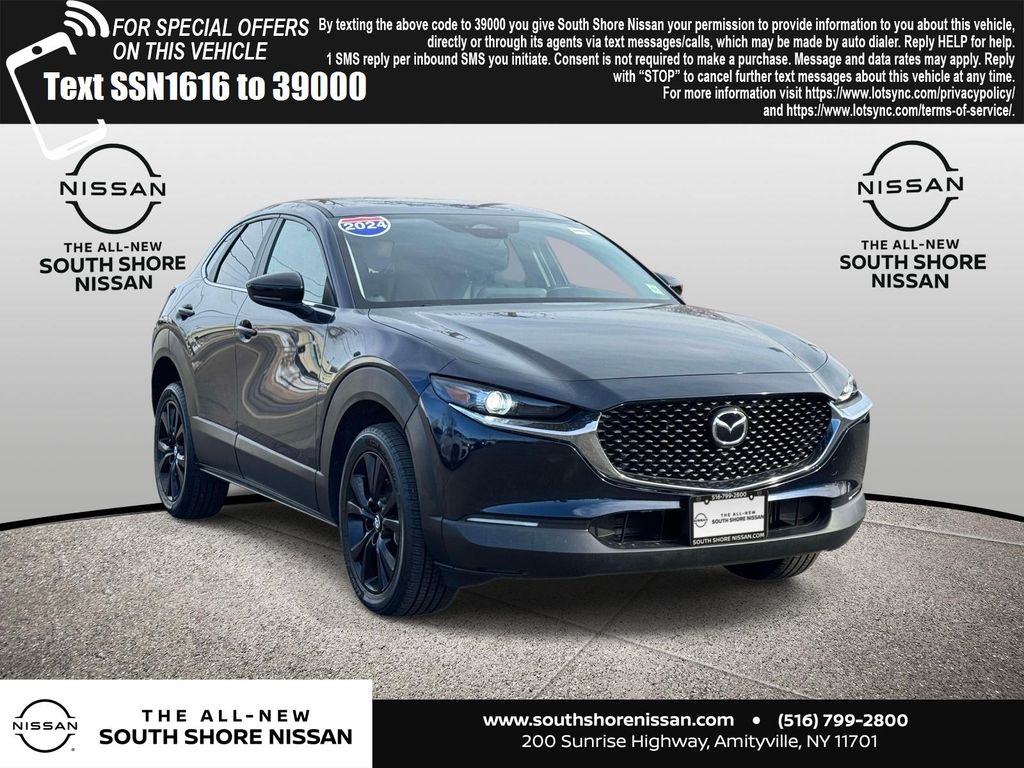 Deep Crystal Blue Mica 2024 Mazda CX-30 2.5 S Select Sport AWD SUV / Crossover All-Wheel Drive 6-Speed Automatic