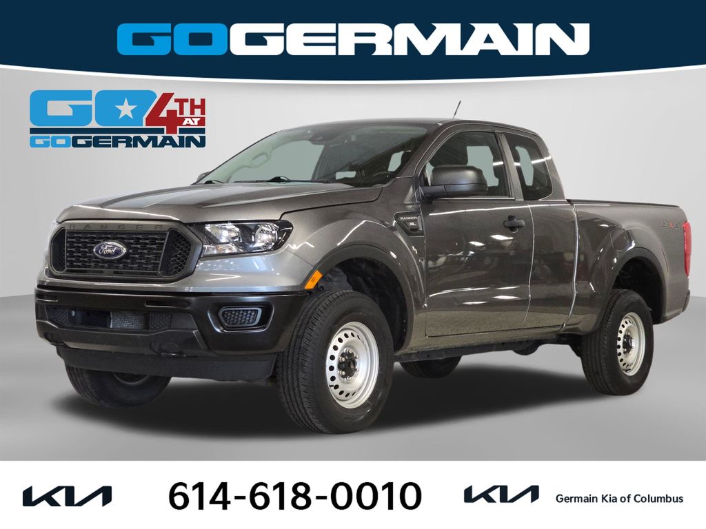 Cactus Gray 2022 Ford Ranger Pickup Truck Four-Wheel Drive Automatic