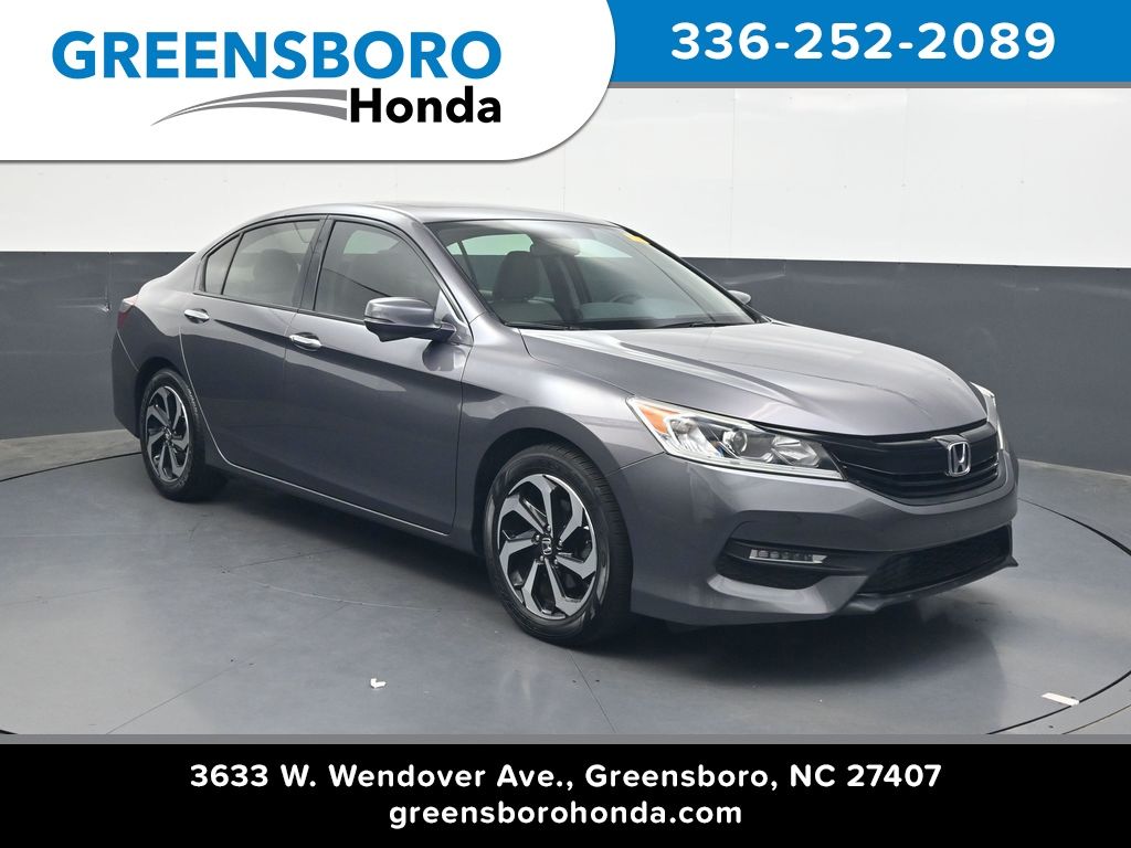 Gray 2017 Honda Accord Sedan Front-Wheel Drive Continuously Variable Transmission
