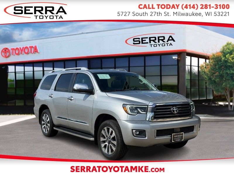 Celestial Silver Metallic 2020 Toyota Sequoia SUV / Crossover Four-Wheel Drive 6-Speed Automatic