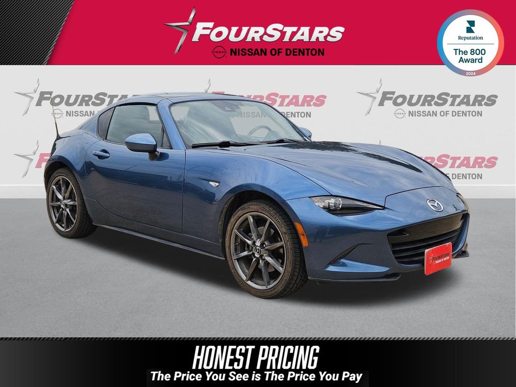 Eternal Blue Mica 2020 Mazda MX-5 Miata Convertible Rear-Wheel Drive 6-Speed Manual