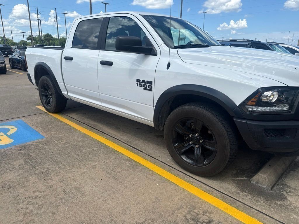2024 Ram 1500 Classic Warlock White at Wharton Chevrolet GMC