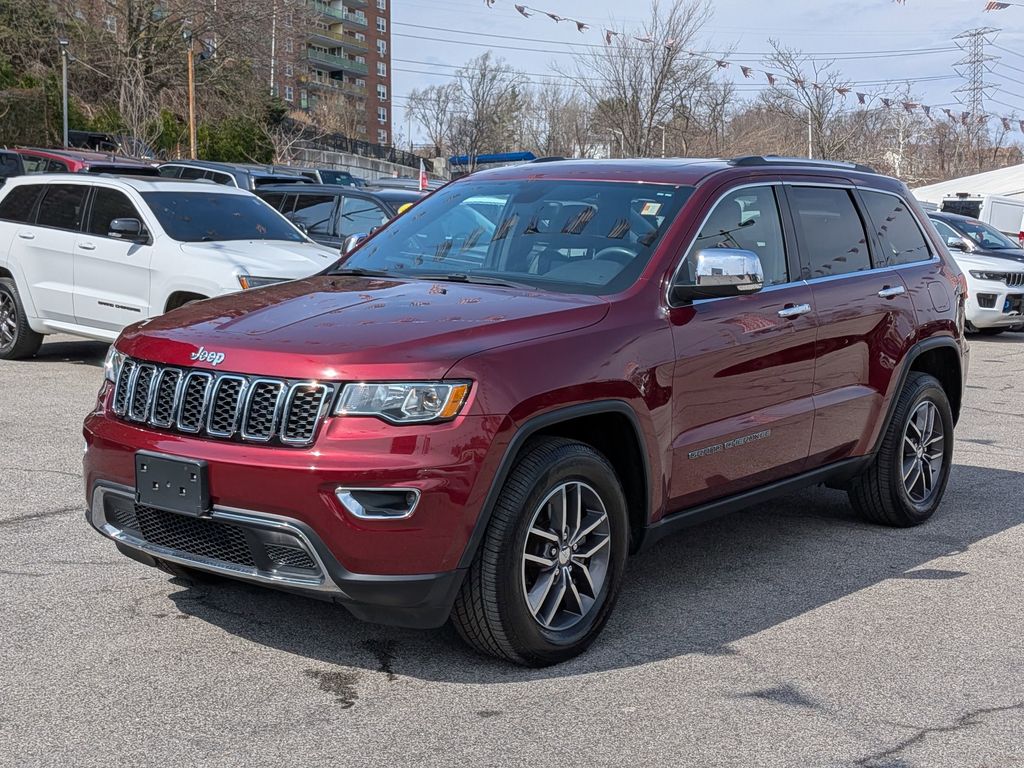 Velvet Red Pearlcoat 2018 Jeep Grand Cherokee Limited 4WD SUV / Crossover Four-Wheel Drive 8-Speed Automatic