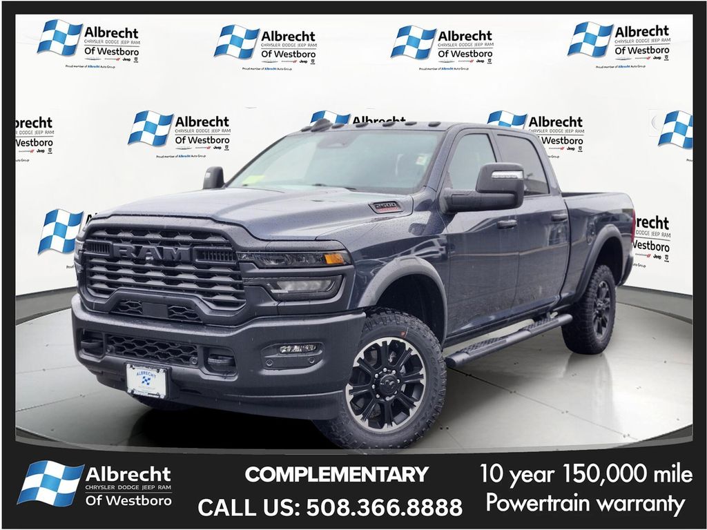 Forged Blue Metallic 2026 RAM 2500 Pickup Truck Four-Wheel Drive 8-Speed Automatic