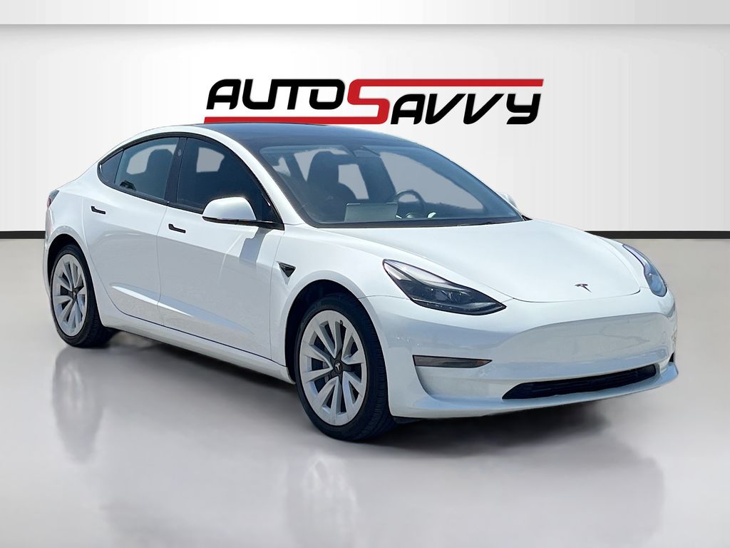 2023 Tesla Model 3 Base White at Central Houston Nissan