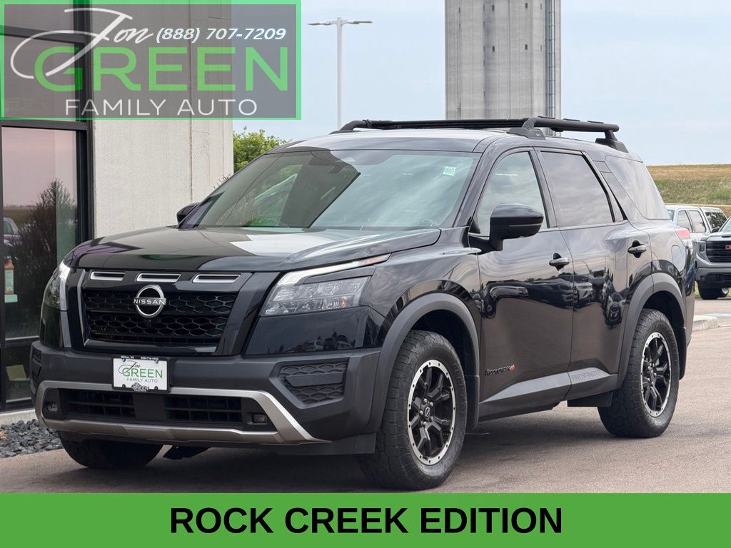 Super Black 2023 Nissan Pathfinder SUV / Crossover All-Wheel Drive 9-Speed Automatic