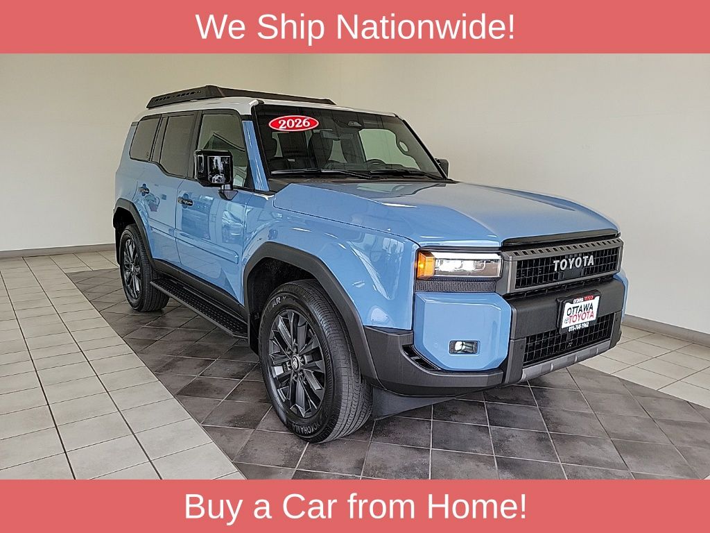 Heritage Blue/Gray Scape Roof 2026 Toyota Land Cruiser SUV / Crossover Four-Wheel Drive 8-Speed Automatic