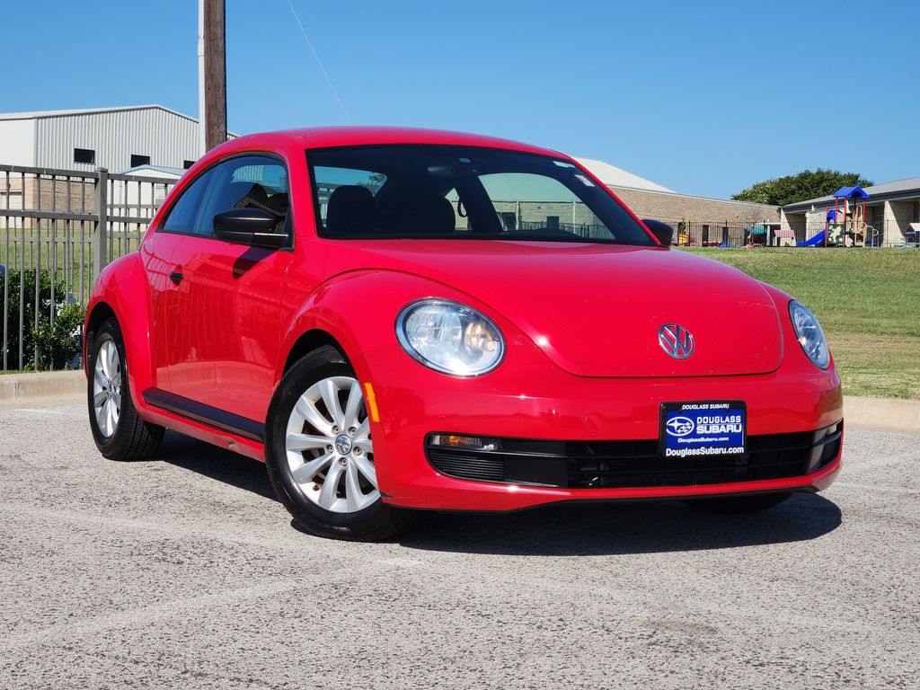 Tornado Red 2016 Volkswagen Beetle Hatchback Front-Wheel Drive 6-Speed Automatic