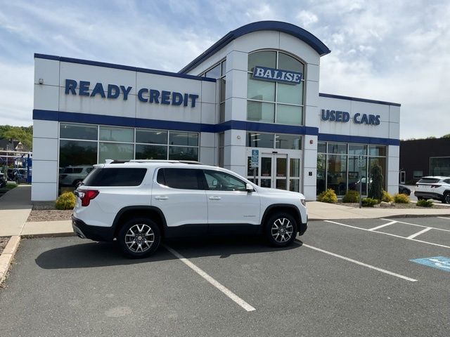 Summit White 2023 GMC Acadia SUV / Crossover Front-Wheel Drive 9-Speed Automatic