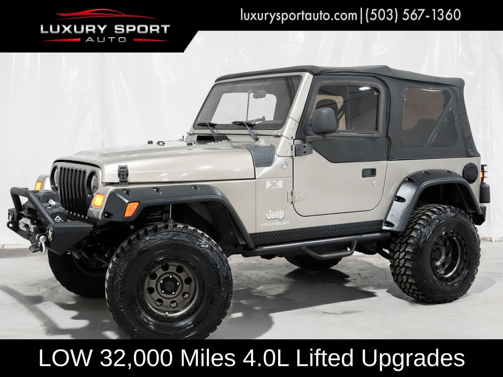 Brown (Light Khaki Metallic) 2005 Jeep Wrangler SUV / Crossover Four-Wheel Drive 4-Speed Automatic