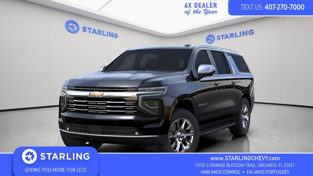 Black 2026 Chevrolet Suburban SUV / Crossover Four-Wheel Drive