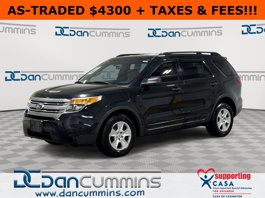 Tuxedo Black Metallic 2013 Ford Explorer Base SUV / Crossover Front-Wheel Drive 6-Speed Automatic