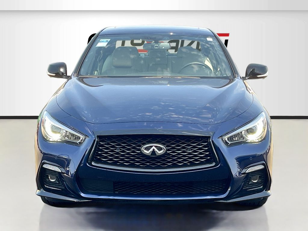 2024 INFINITI Q50 SENSORY Blue at AutoSavvy Houston Southwest