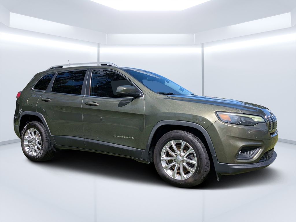 Olive Green Pearlcoat 2019 Jeep Cherokee SUV / Crossover Front-Wheel Drive 9-Speed Automatic