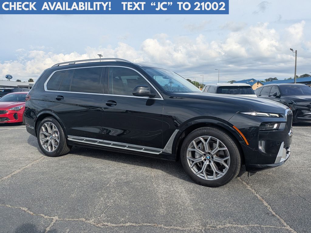 Black Sapphire Metallic 2023 BMW X7 xDrive40i AWD SUV / Crossover All-Wheel Drive 8-Speed Automatic