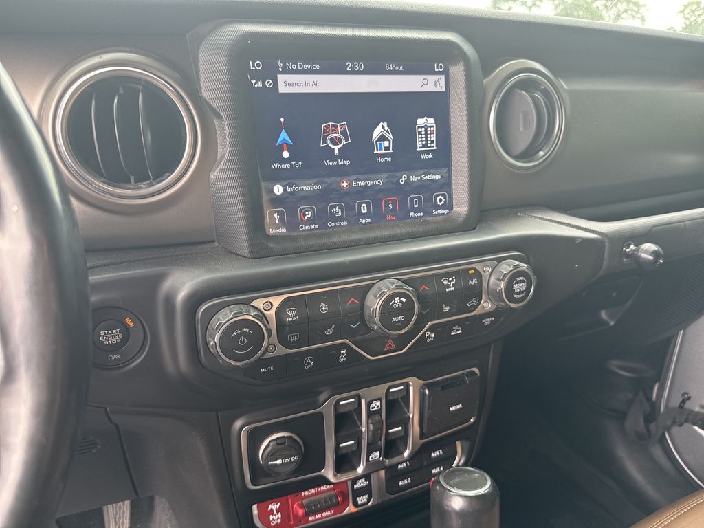 2021 Jeep Gladiator Rubicon Silver at Gullo Toyota