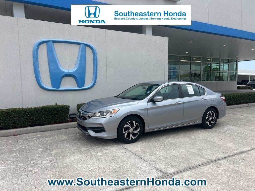 Lunar Silver Metallic 2017 Honda Accord LX FWD Sedan Front-Wheel Drive Continuously Variable Transmission