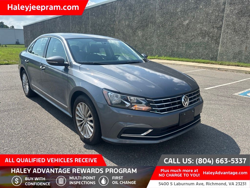 Gray 2017 Volkswagen Passat Sedan Front-Wheel Drive 6-Speed Automatic