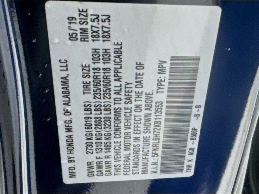 Used Car 2019 Honda Odyssey  Ex-l For Sale Under $30,000 In Austin, Texas