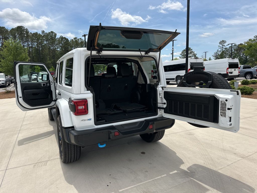 2022 Bright White Clearcoat Jeep Wrangler 4xe 4X4 SUV