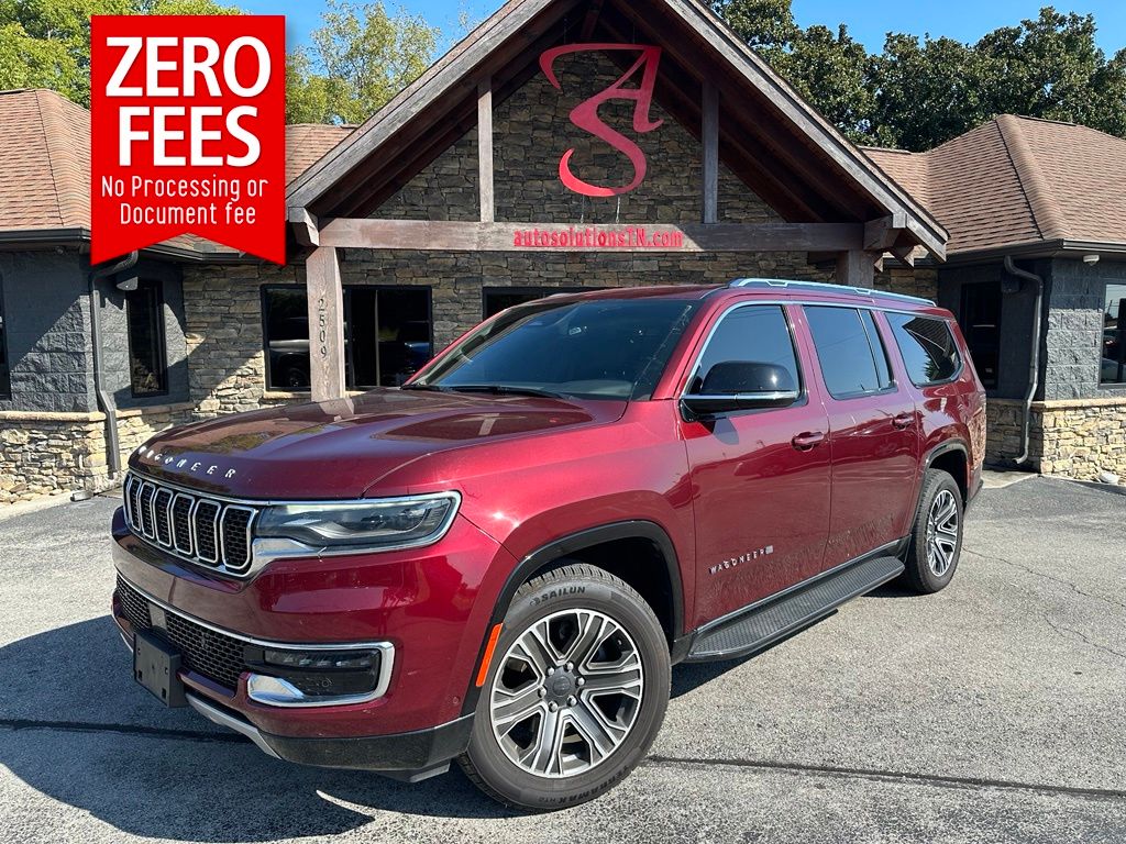 Velvet Red Pearlcoat 2024 Jeep Wagoneer L SUV / Crossover 4X2 8-Speed Automatic