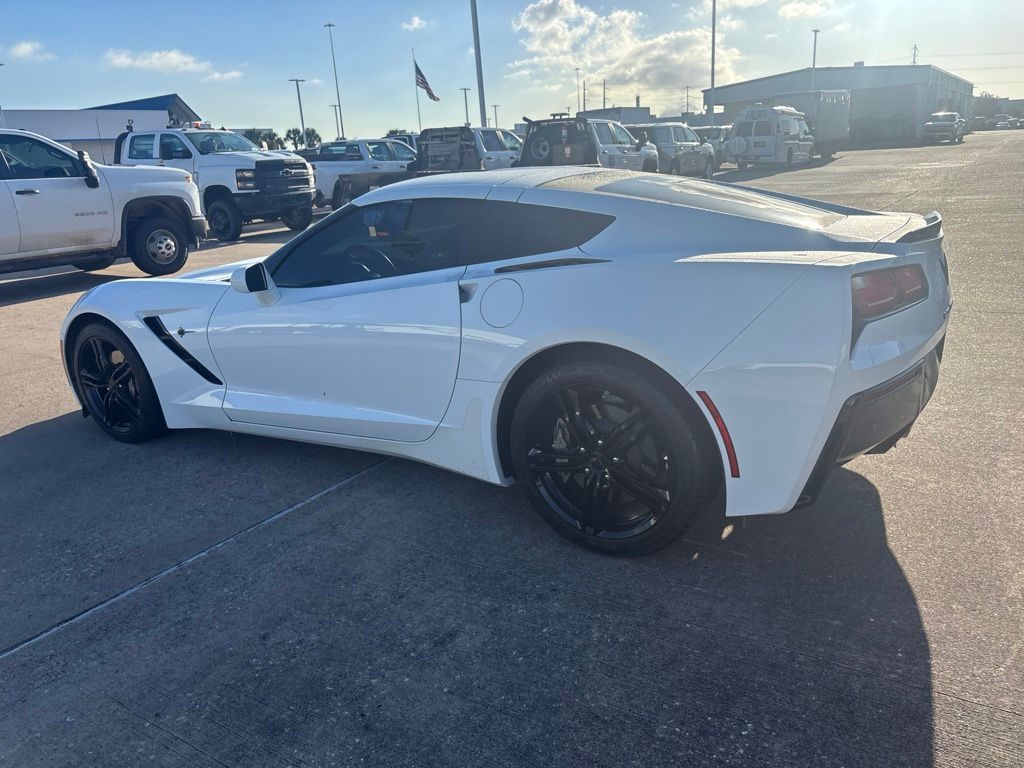 2017 Chevrolet Corvette Stingray White at Bayway Cadillac of The Woodlands